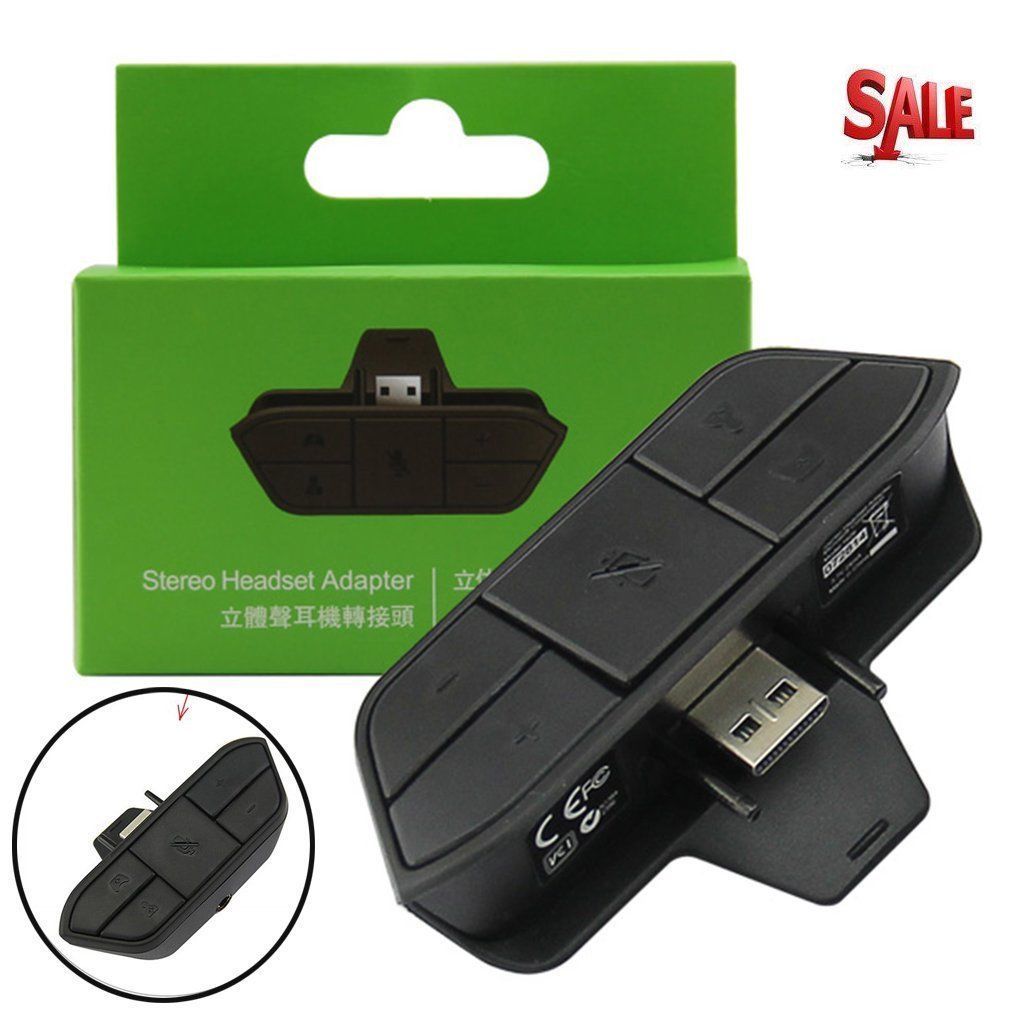 Stereo Headset Headphone Audio Game Adapter For Microsoft Xbox One