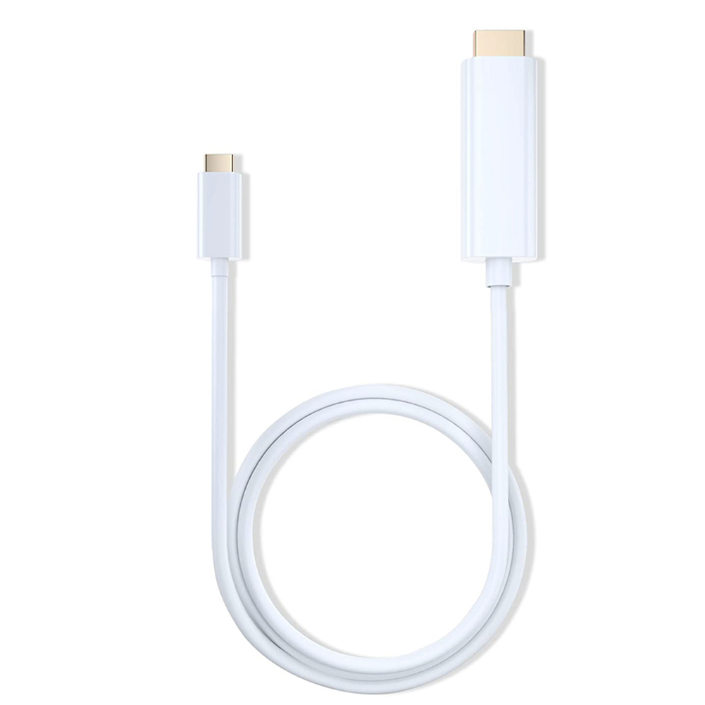 - Type-C から HDMI 互換のコンバーター、使いやすく、プラグ アンド プレイ、Wi Fi 接続なし、パーソナル ホットスポット / エアプレイなし、アプリ / ドライバー不要。 -最大 3