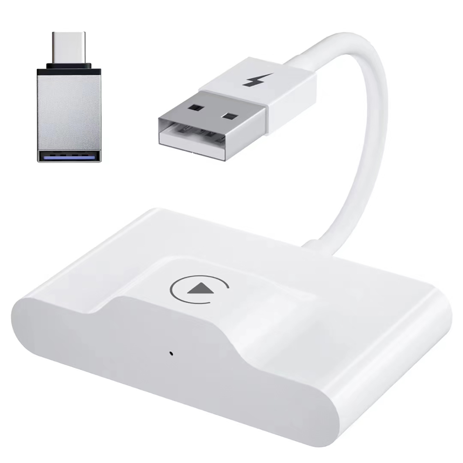 -プラグ アンド プレイ: ワイヤレス アダプターを車の USB データ ポートに差し込むだけです。 -次回は、エンジンが始動するたびに携帯電話が自動的にペアリングされます。 - おなじみの車の体験を