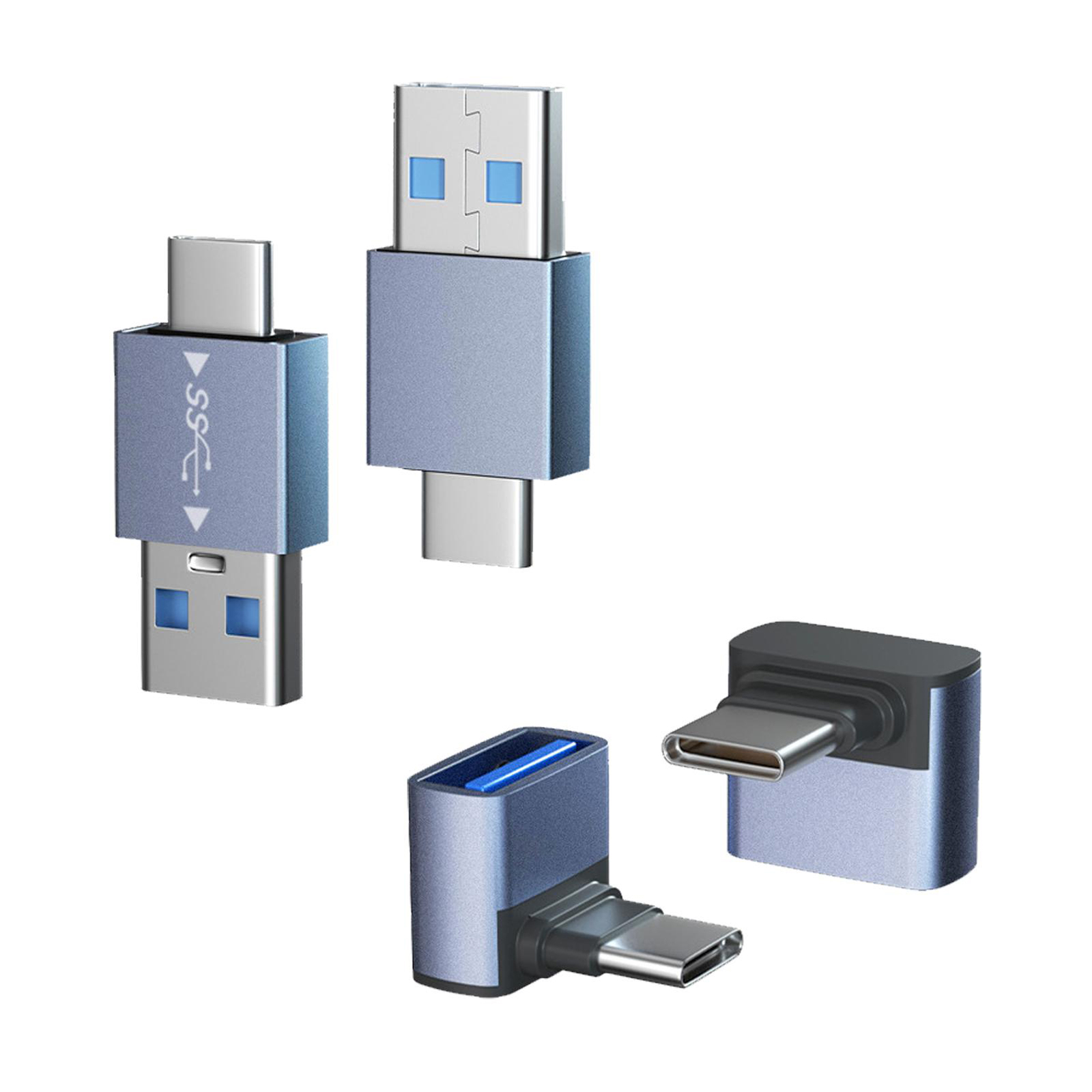 -プラグ アンド プレイ: アダプターの USB C 側を USB-C ポートに差し込み、フラッシュ ドライブまたはその他の標準 USB-A デバイスを接続します。 - また、この USB C - U