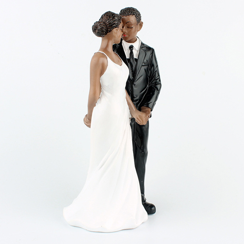 Humor Marriage Funny Polyresin Figurine Wedding Cake Toppers Bride