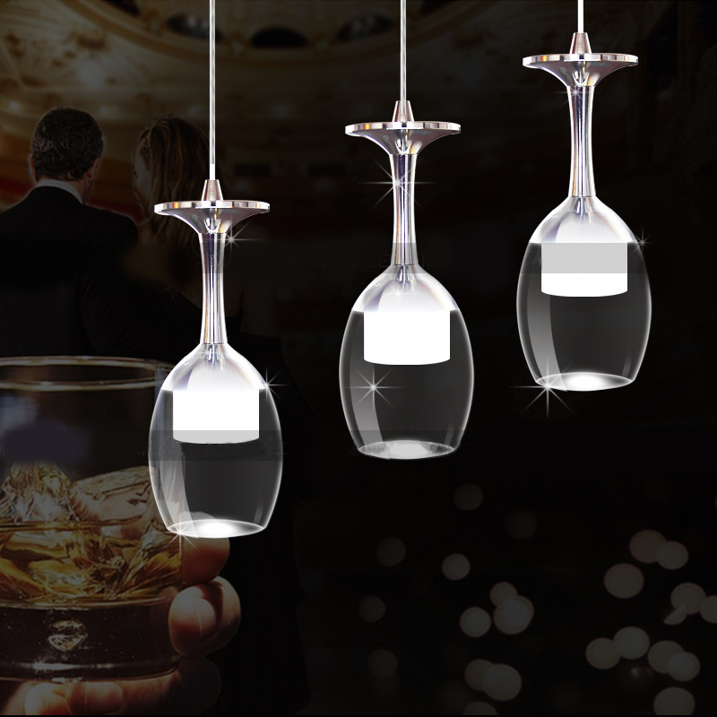 Led Wine Glass Ceiling Light 1m Chandelier Pendant Lamp Dining Room Led Wine Glass Ceiling Light 1m Chandelier Pendant