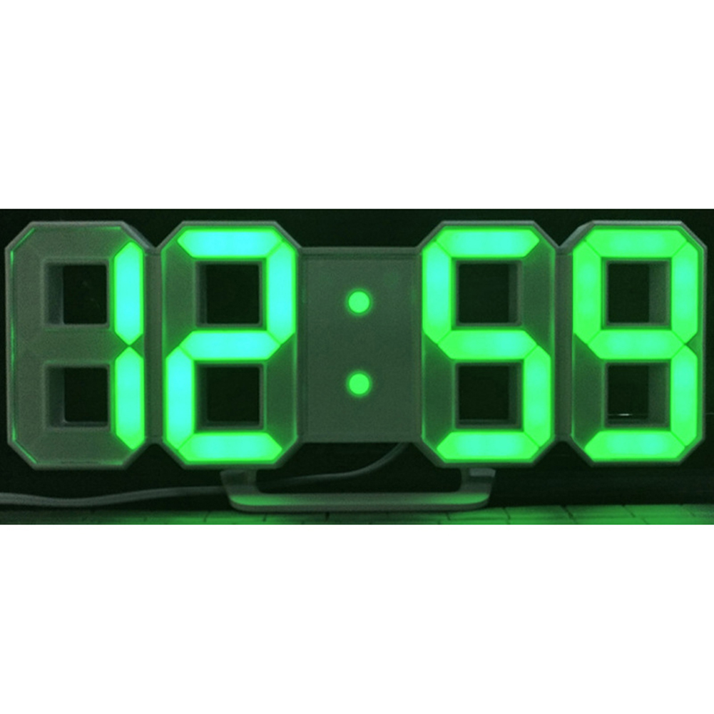 modern digital clock 3d