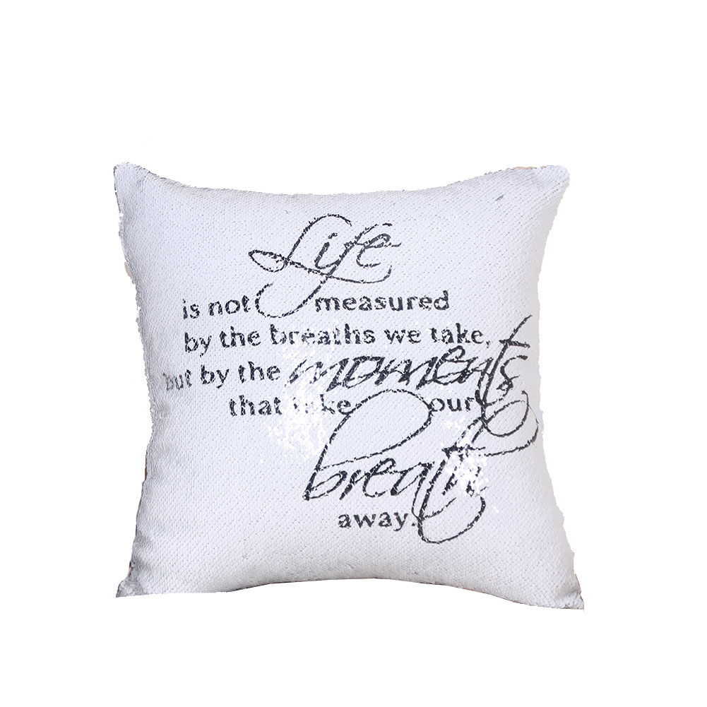 Reversible Sequin Mermaid Throw Pillow Cushion Covers Car Home Decor Pillowcsae eBay