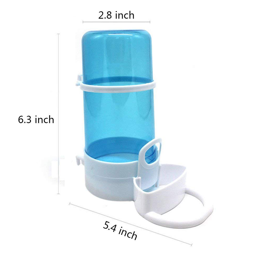 Automatic Hamster Feeder Food/Water Bottle Dispenser Dish Bowl Guinea