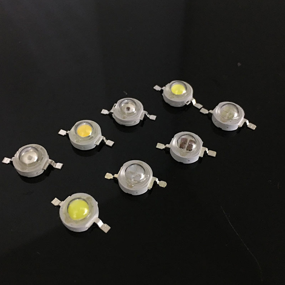 Description Picture 6 of item10pcs High Power 3W led Chips Beads Bulb Diode Lamp Warm White / White / Red / Blue / Green / Purple for LED Spotlight