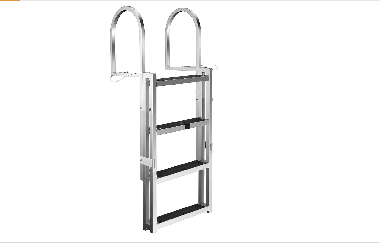 3/4/5Steps Removable handrail Ladder, 500lbs Capacity, Nonslip, for Lake/Pool/RV - Picture 16 of 16