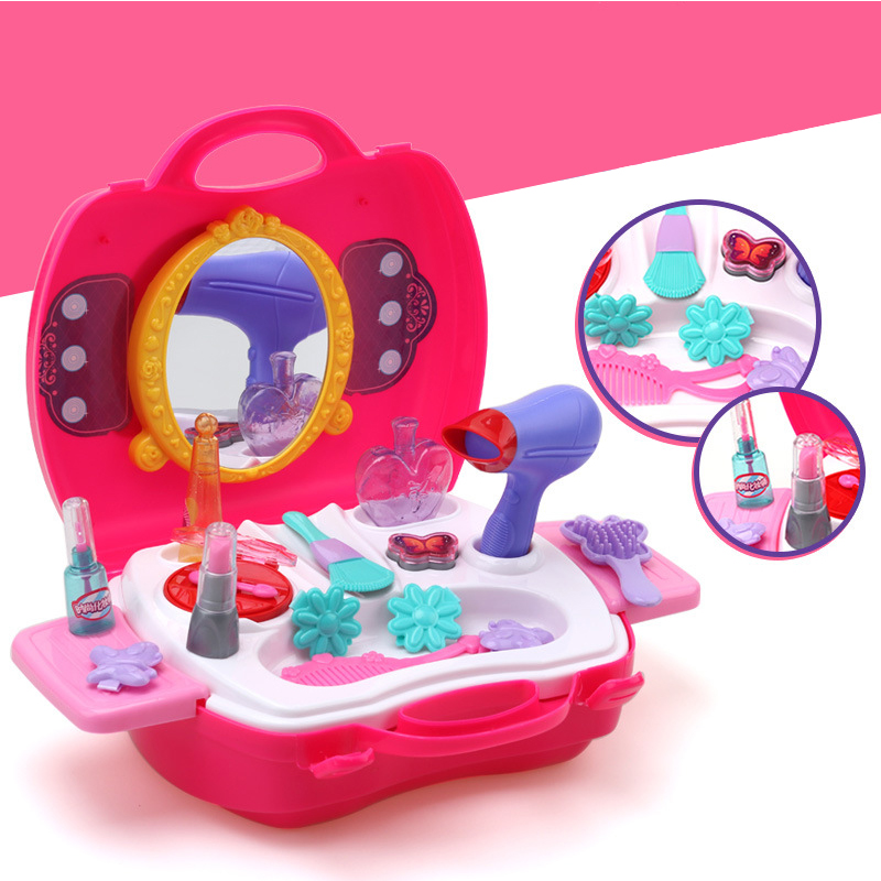 Details About Princess Vanity Makeup Mirror Dressing Table Magic Toys Gift For Girls Kids