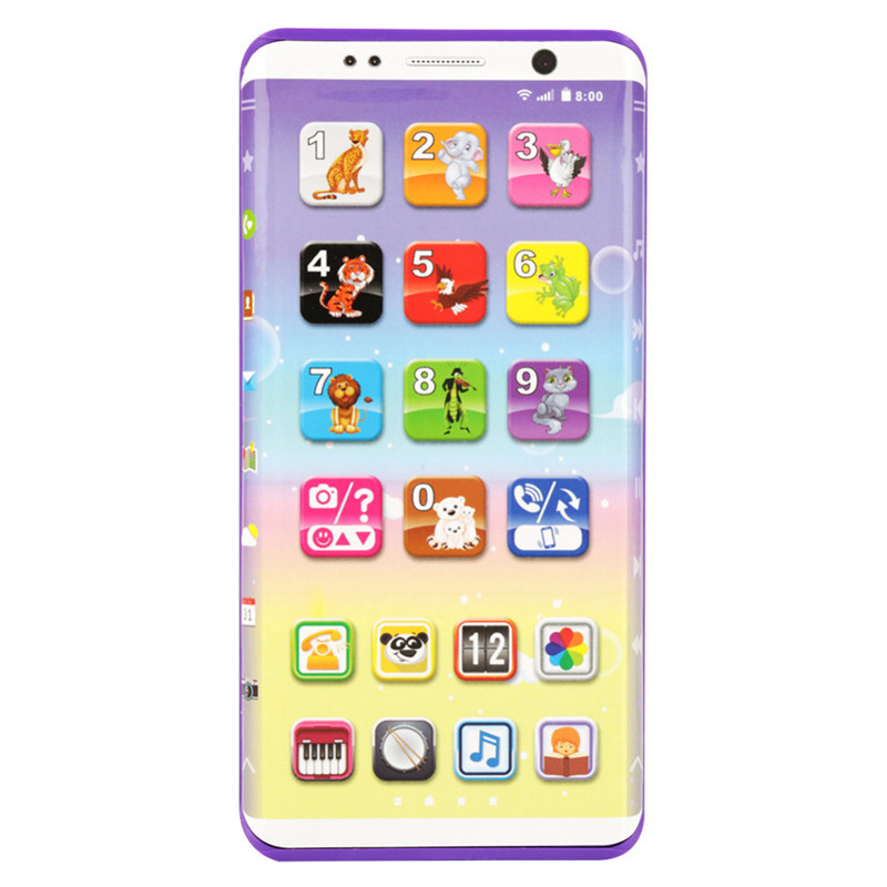 Babytelefon Kleinkinder Smartphone Spielzeughandy Smartphone Spielzeug für Kinder, pädagogisches
