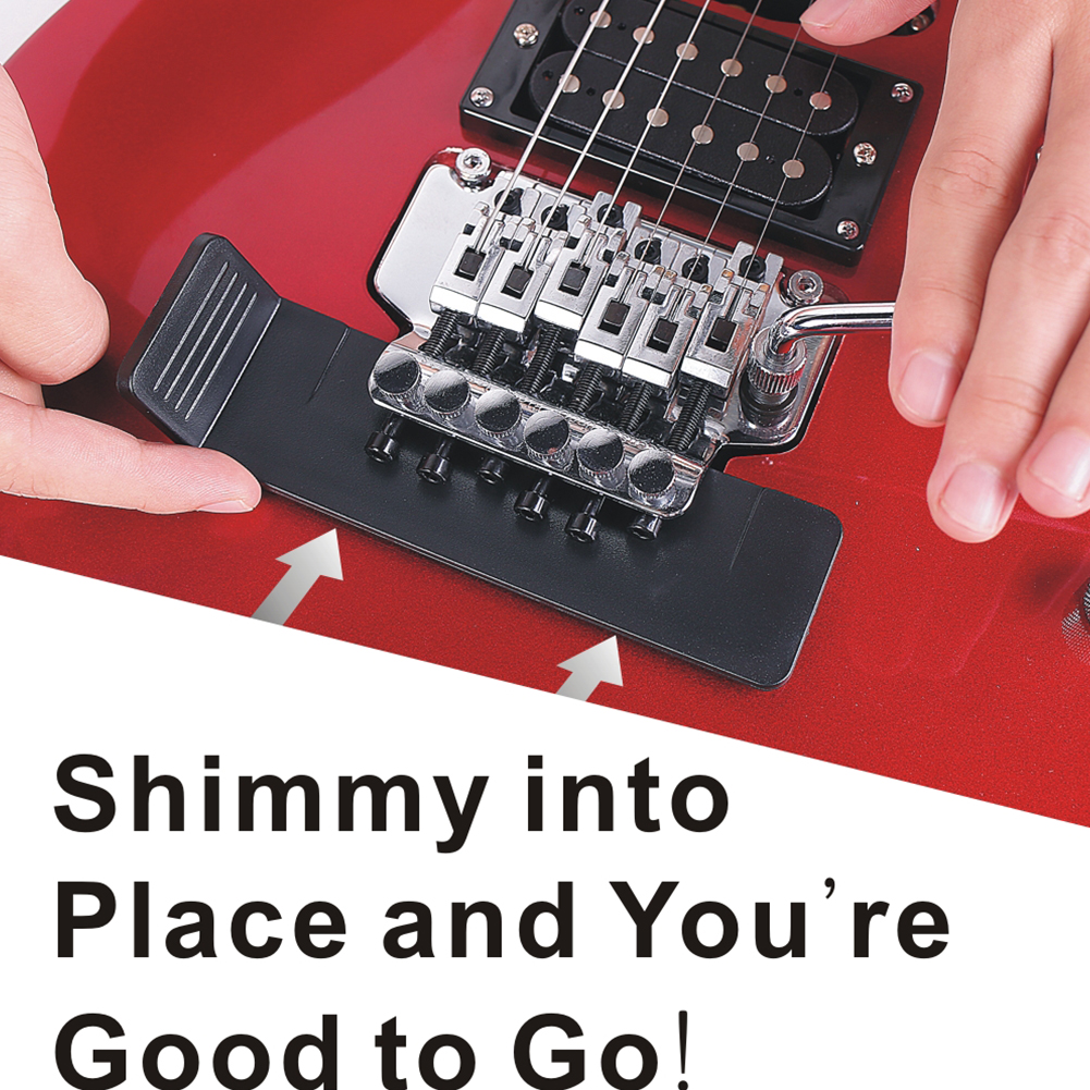 Description Picture 6 of itemGuitar Floating Tremolo Bridge Shim Durable Electric Guitar Bridge Replacement Tool For Easily Tuning Quickly String Replacing