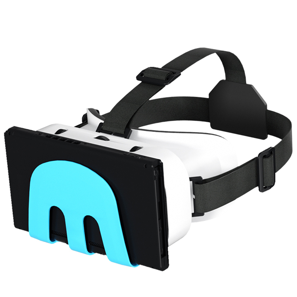 VRShinecon G11 VR ヘッドセット VR ゴーグルヘッドセット調整可能な高精細レンズ 3D 体験スイッチゲームコンソールと互換性