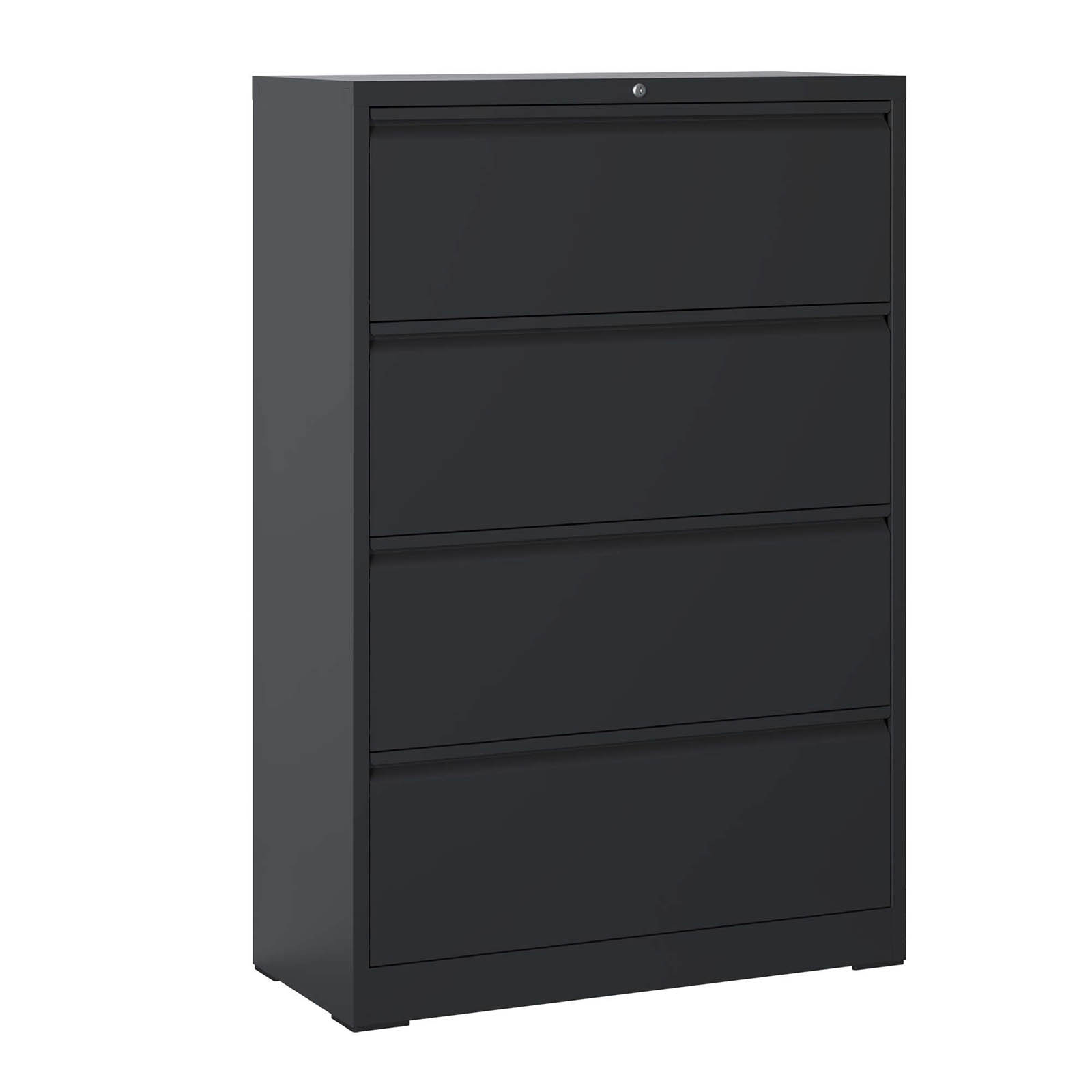 Lateral File Cabinet 4Drawer Locking Metal File Cabinet for Legal/Letter/A4 Size - Picture 14 of 14