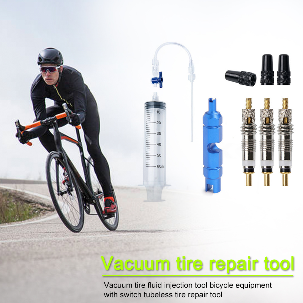 Details about   MTB Bike Road Tubeless Tyre Oil-Sealant Injector Syringe Tool Tire Filling Tool 