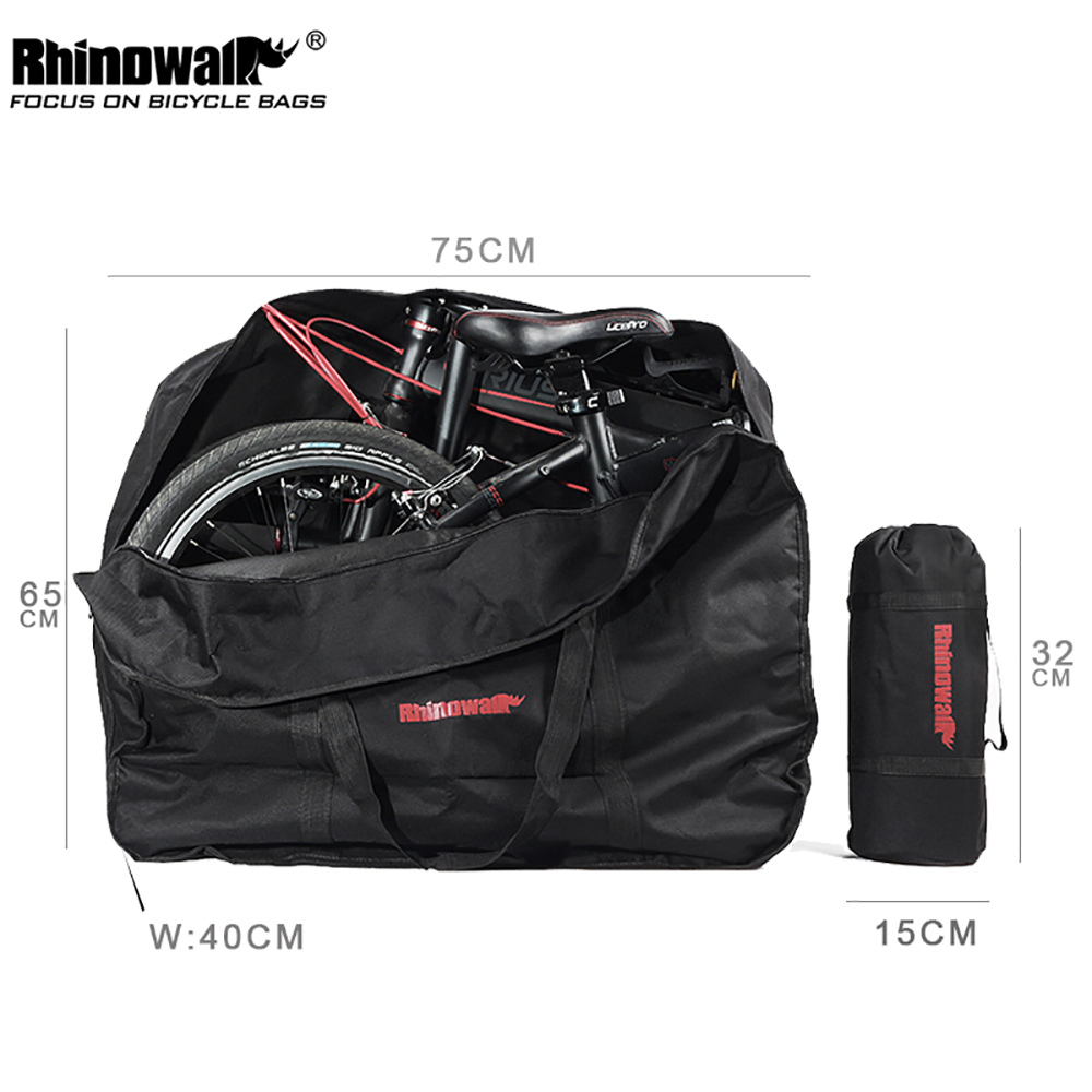 Title 2, Borsa da trasporto per bici pieghevole da 14"16...