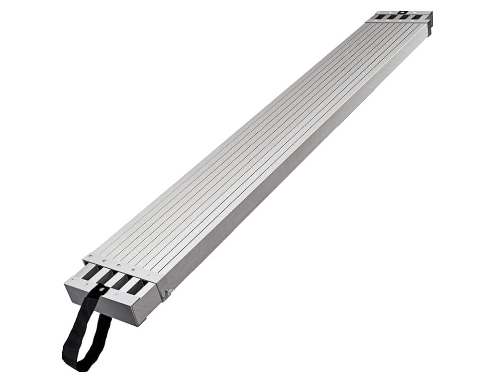 Aluminum Work Plank, 6-9ft/8-13ft/9-15ft Telescoping Plank, 440lbs Load Capacity