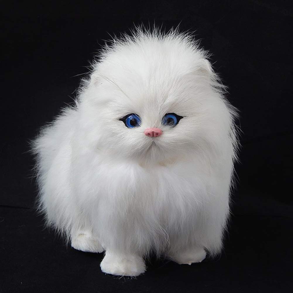 Electronic Pet Cat Doll Simulation Animals Toy with Sound Cute Pet Toy Model - Picture 12 of 13