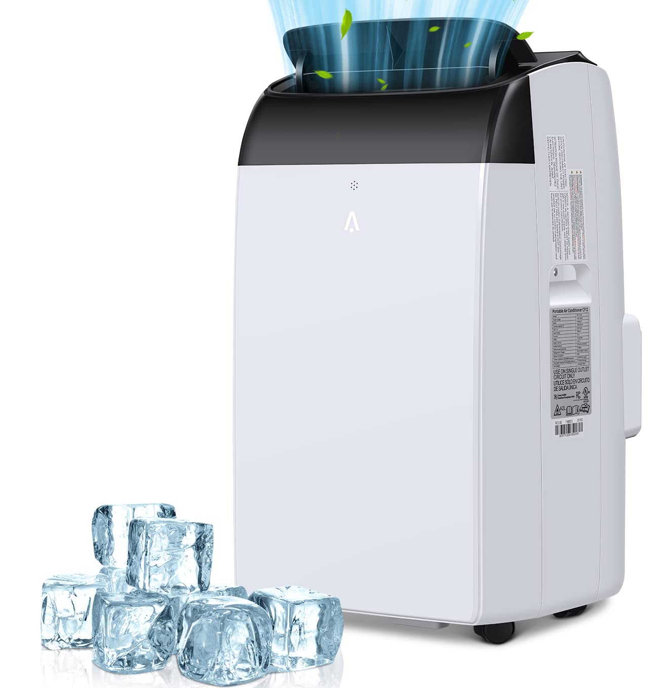 Versatile 12,000 BTU Air Conditioner Portable AC Units With Fan & Dehumidifier