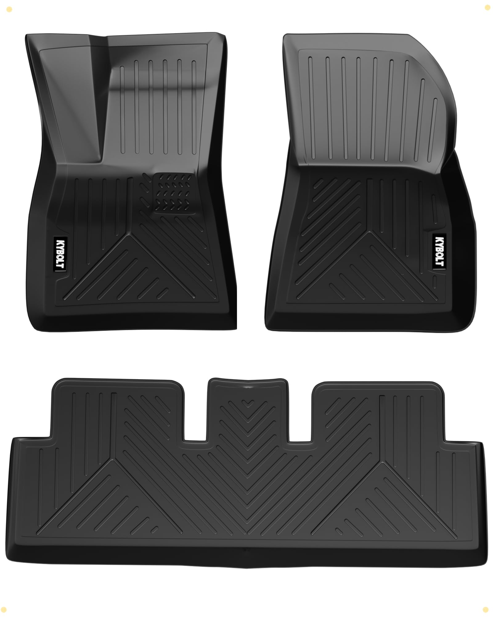 TPE Floor Mats for 2017-2023 TeslaModel 3 Liners Carpet All-Weather Anti-Slip - Picture 10 of 10