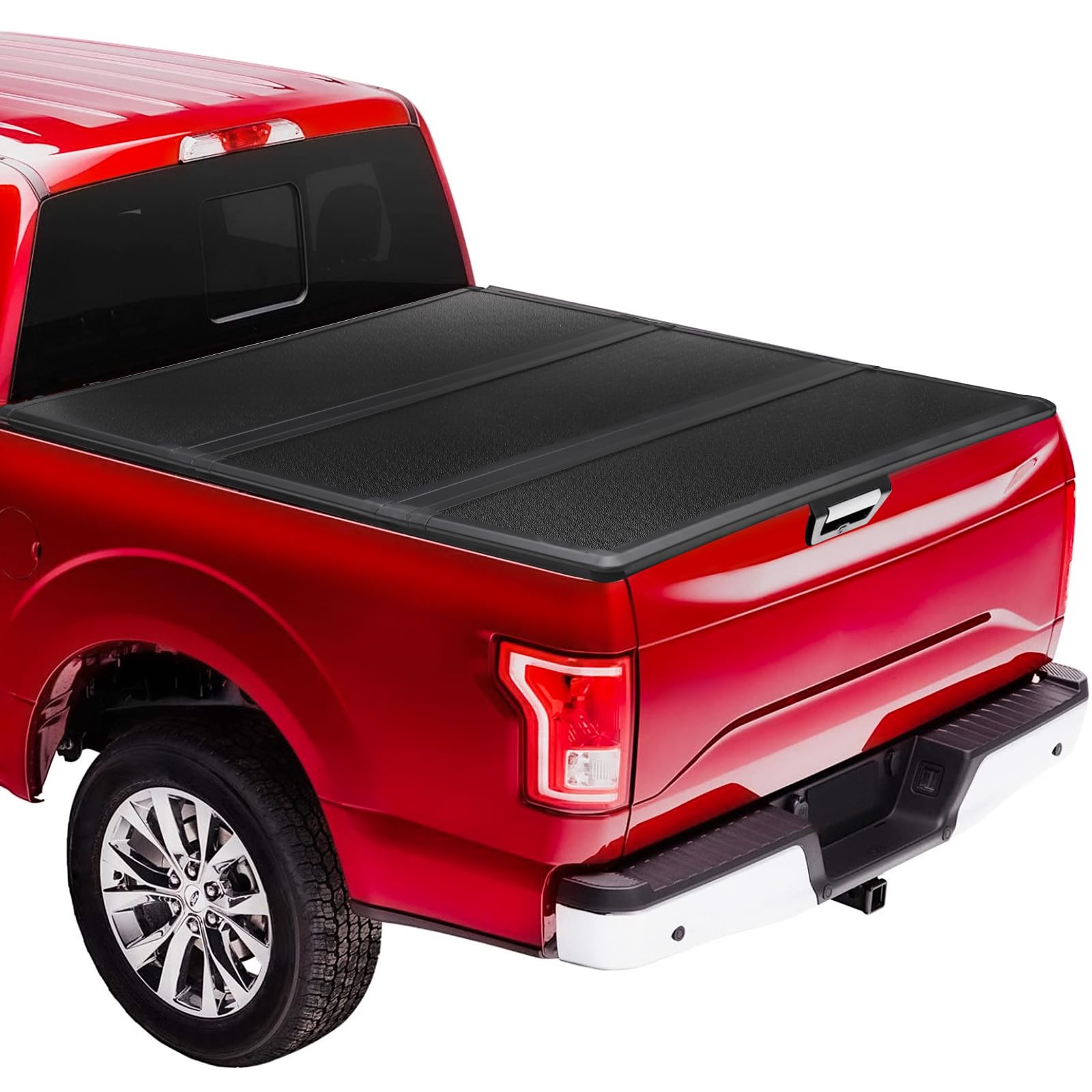 Hard Truck Bed Tonneau Cover for 2015-2023 F-150 Supercrew Double
