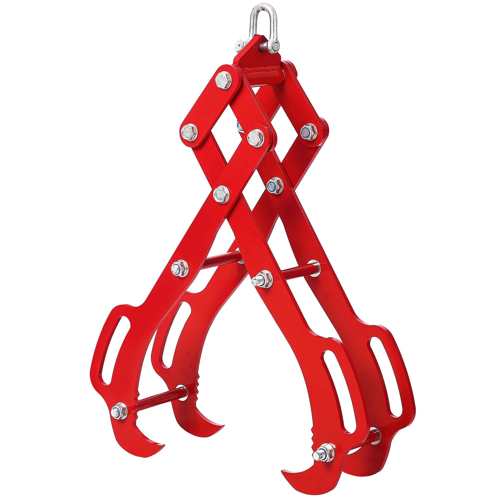 Carbon Steel Log Tongs 3000LB Capacity – Adjustable Timber Grabber Lifting Claws