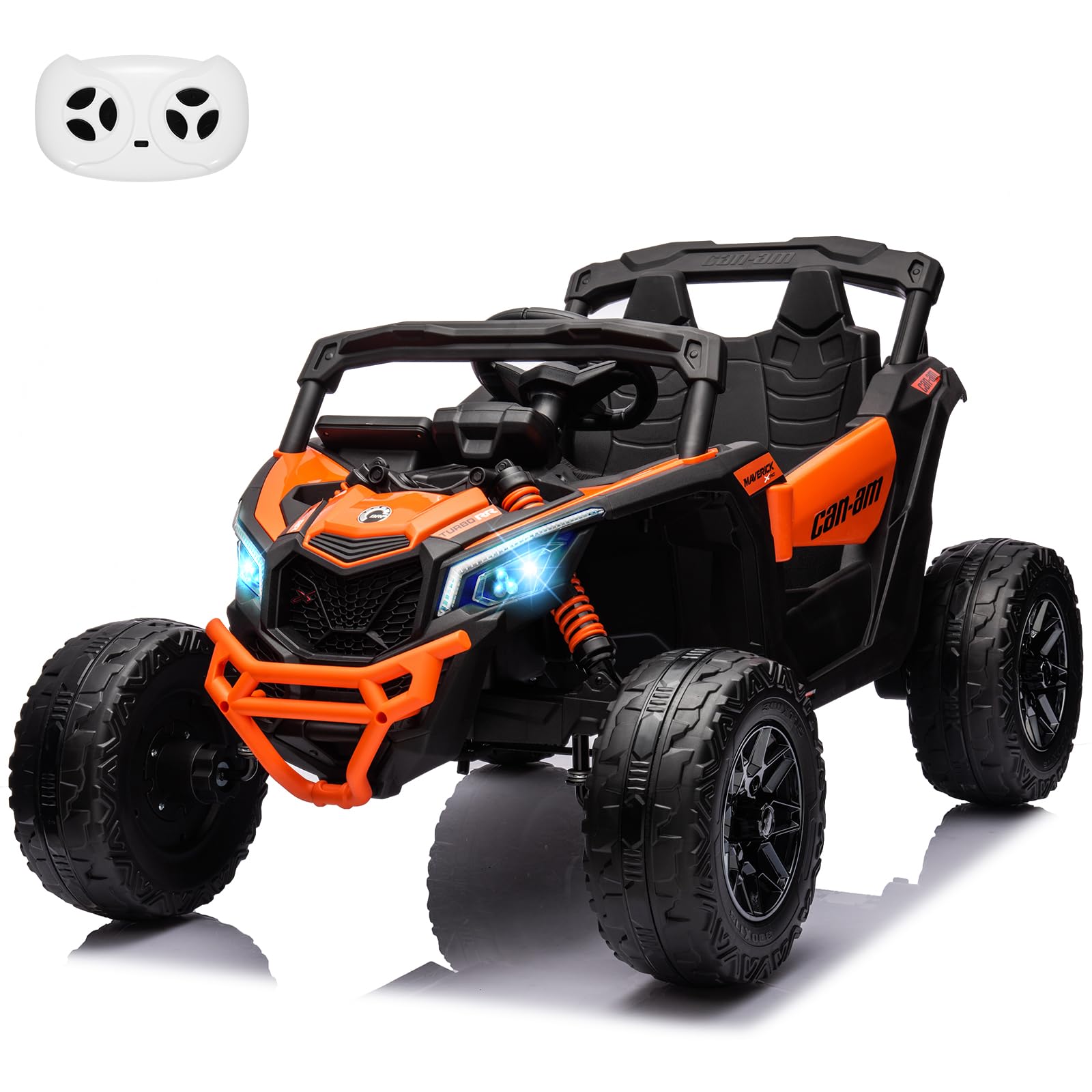 12V Ride on UTV Car Toy,Electric Off-Road UTV Car,Kids Truck with Remote Control
