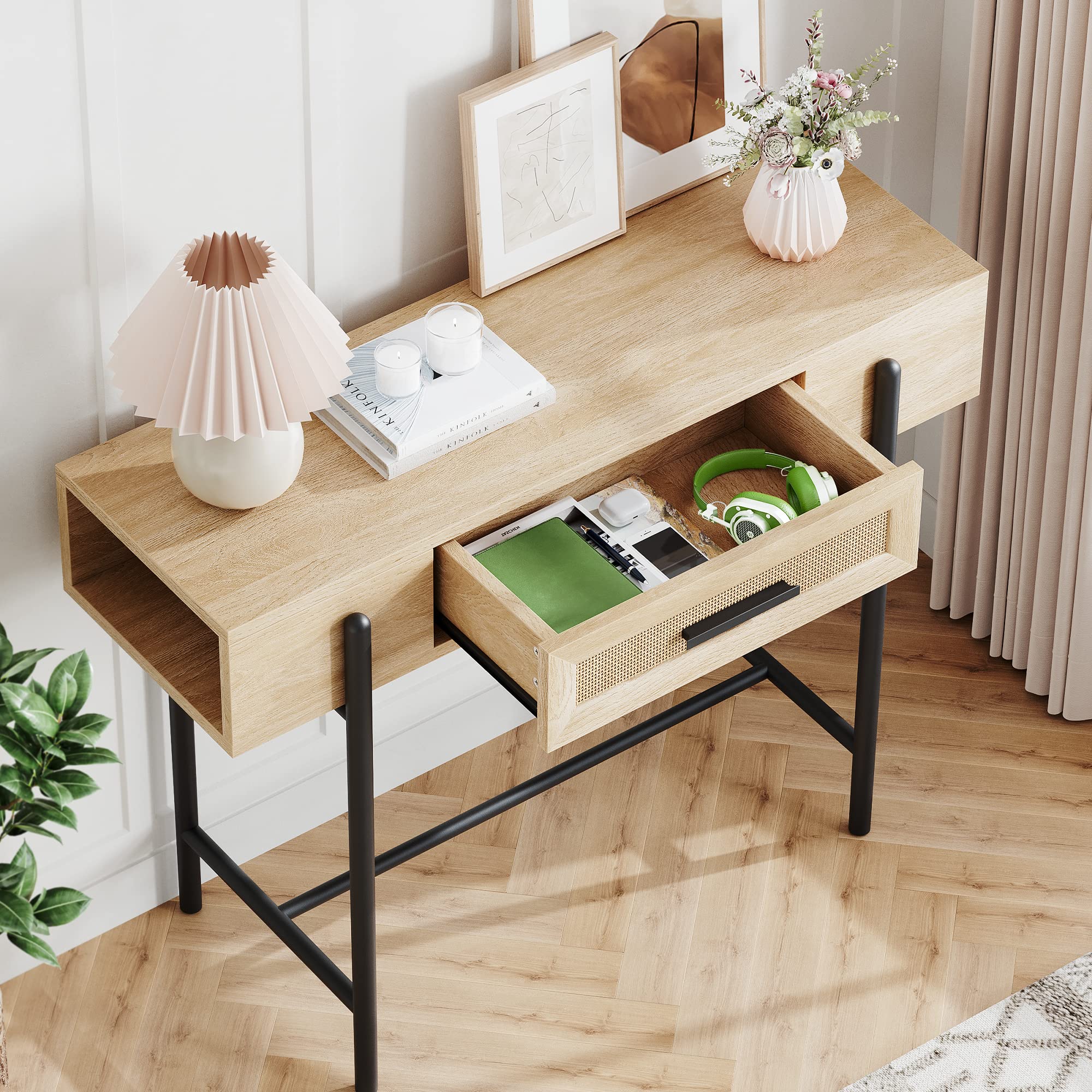 console narrow table